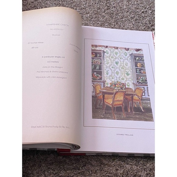 Brunschwig & Fils Wallpapers 1980S Vol 46Large Swatch Book - Picture 12 of 12